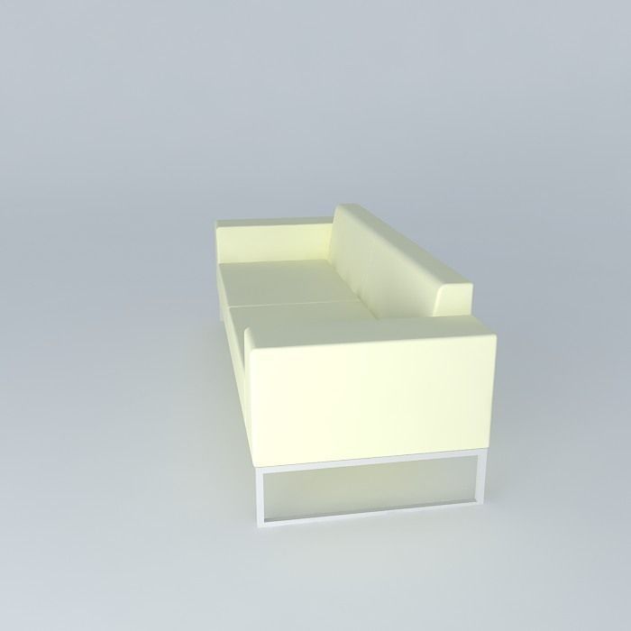 Modern sofa Free 3D model_2