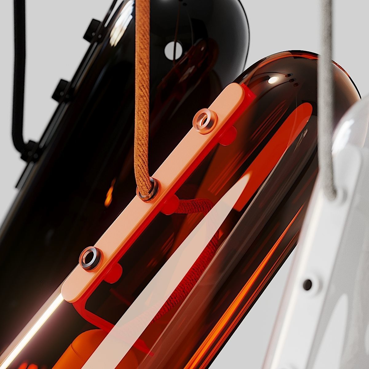 Brokis Flutes by Lucie Koldova - 3 Colors 3D model_1