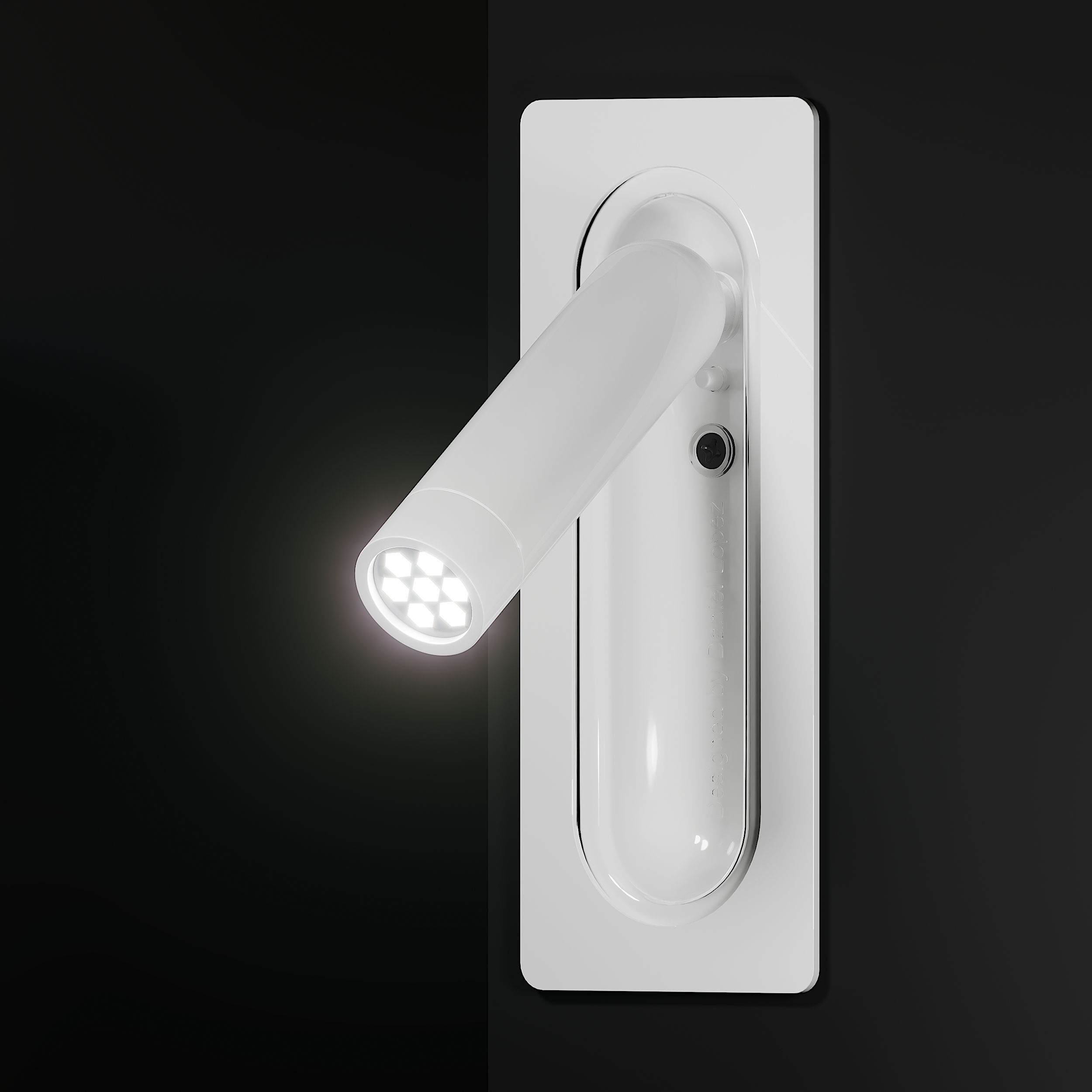 Ledtube Wall Lights 3D model_1