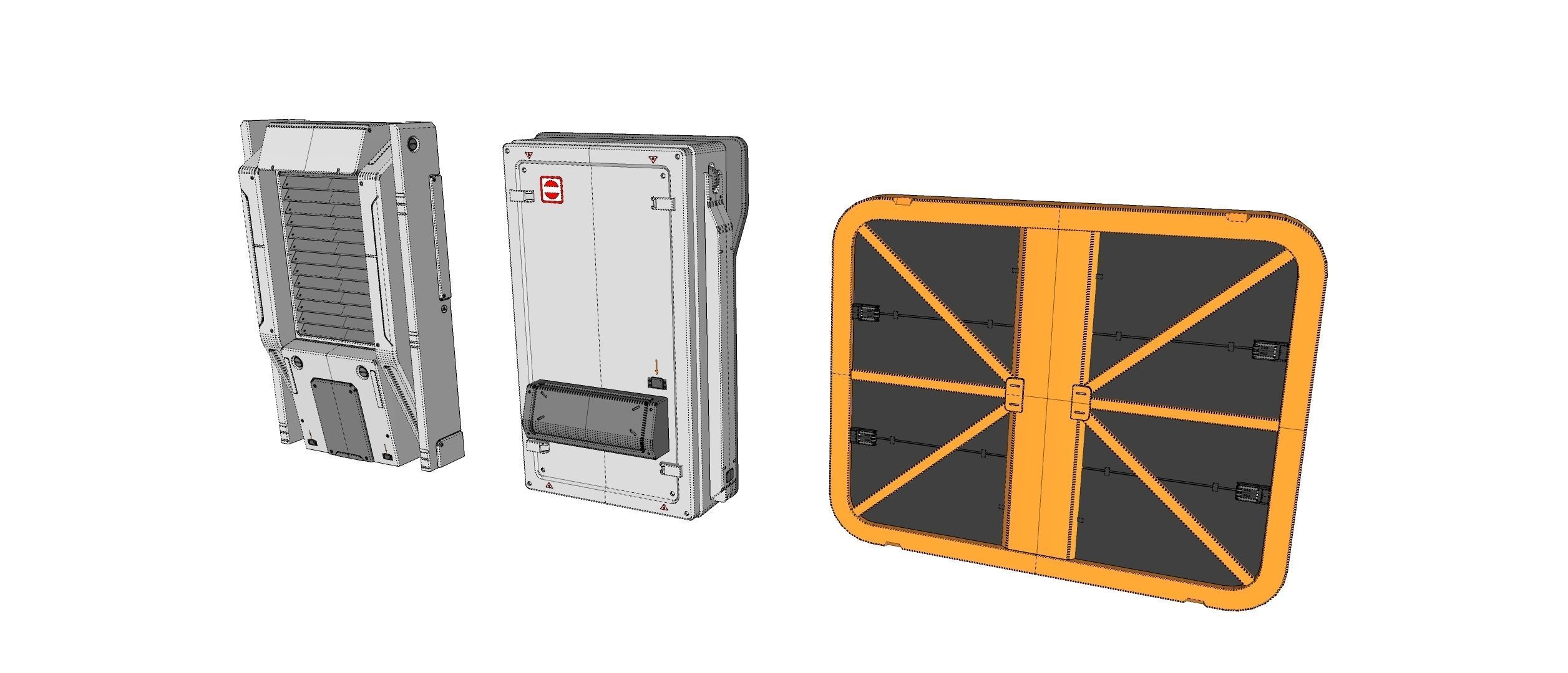 sci-fi Architecture kitbash 9 3D model_24