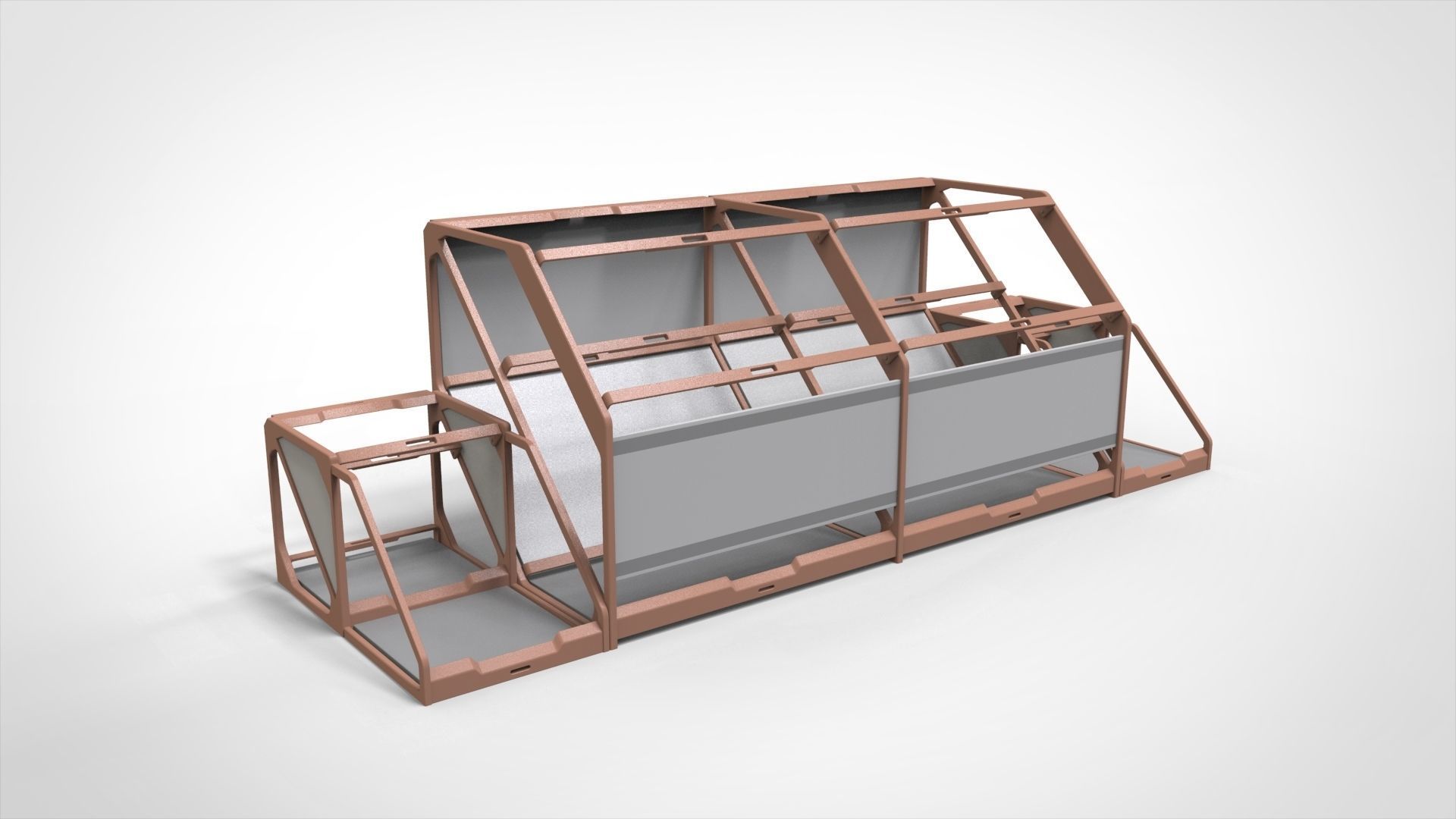 sci-fi Architecture kitbash 9 3D model_5