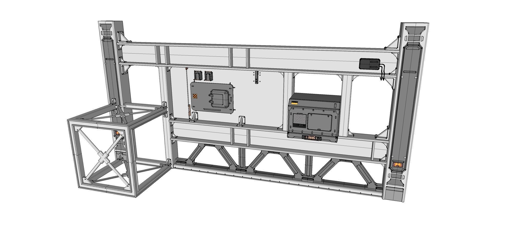 sci-fi Architecture kitbash 9 3D model_16