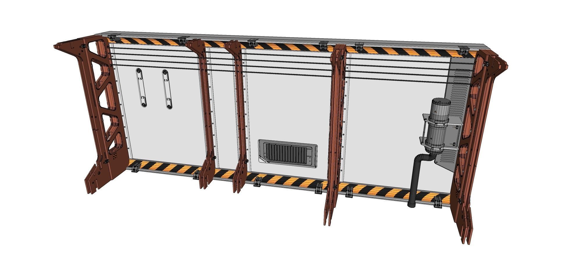 sci-fi Architecture kitbash 9 3D model_18