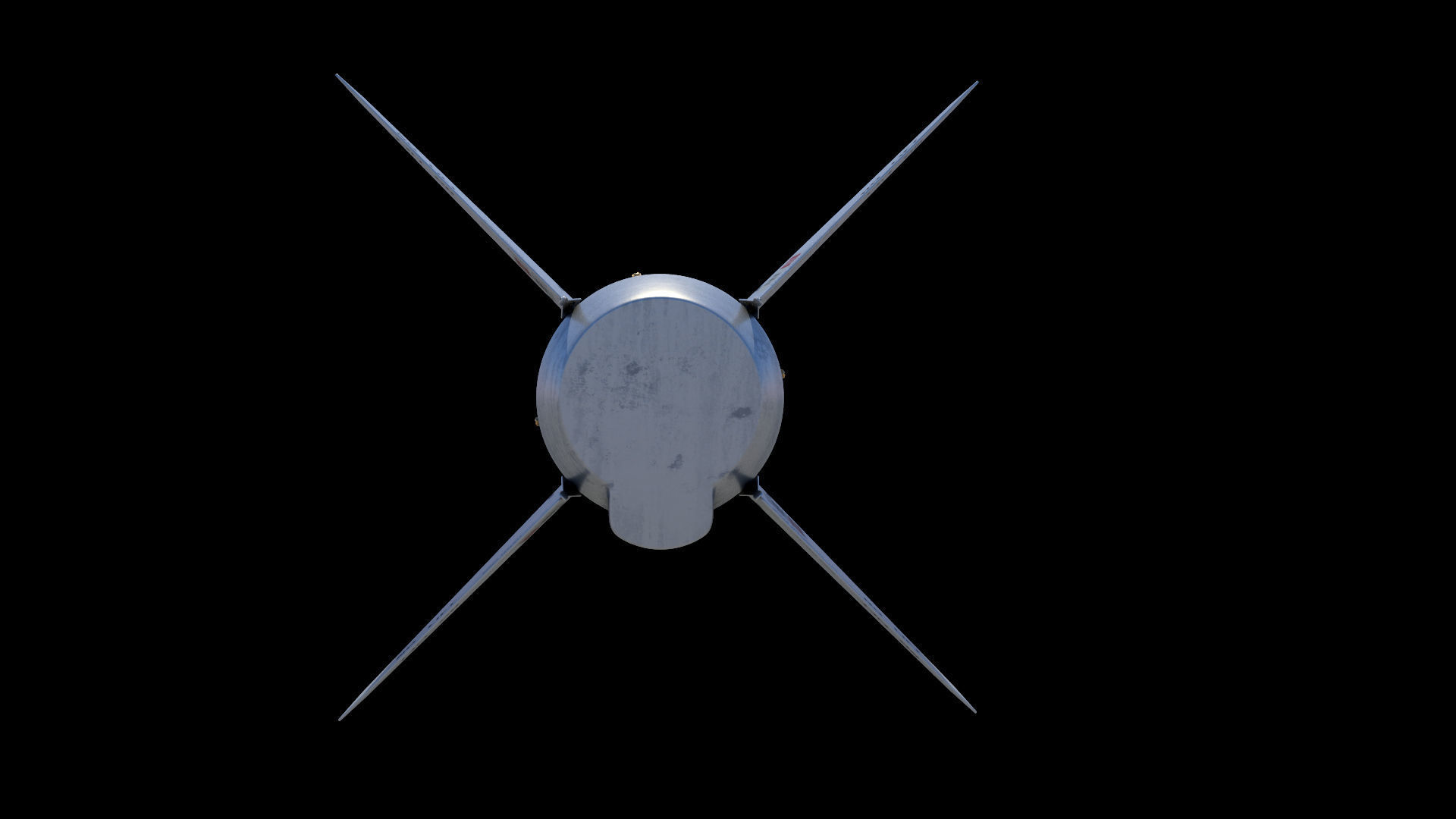 AIM-120A AMRAAM 3D model 3D model_10
