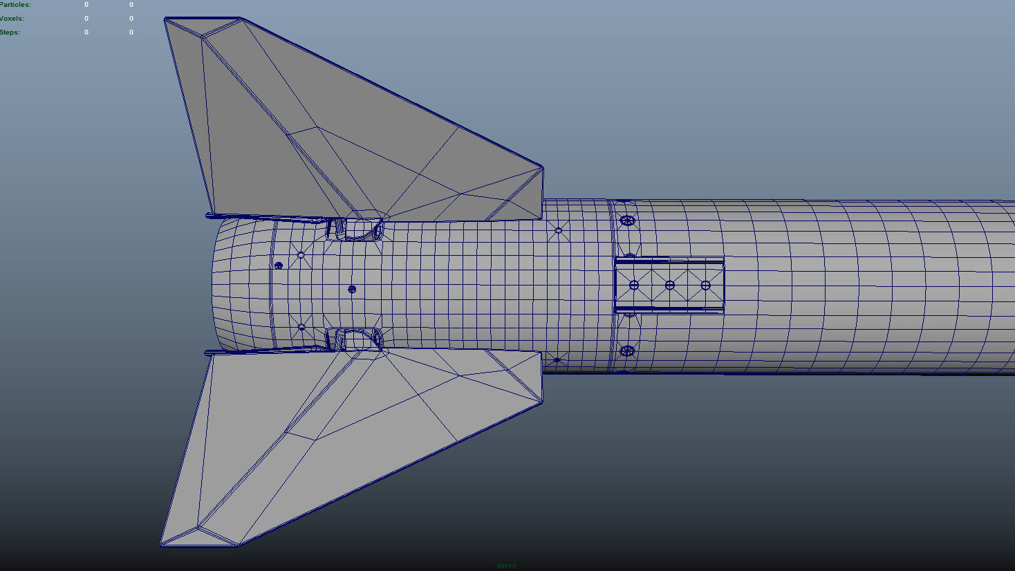 AIM-120A AMRAAM 3D model 3D model_16