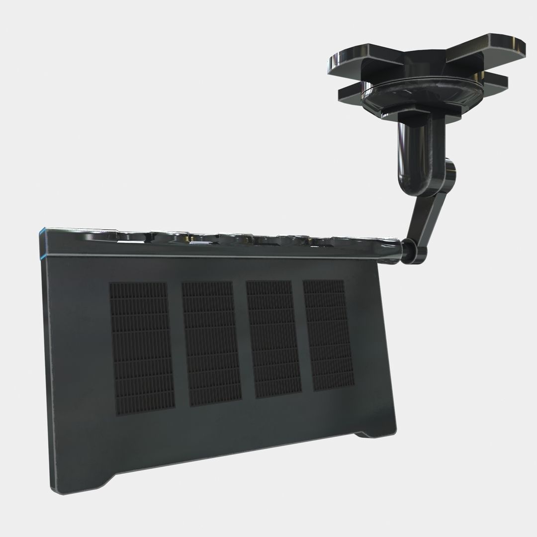 OPERATION AND COMMAND CENTER Low-poly 3D model_17