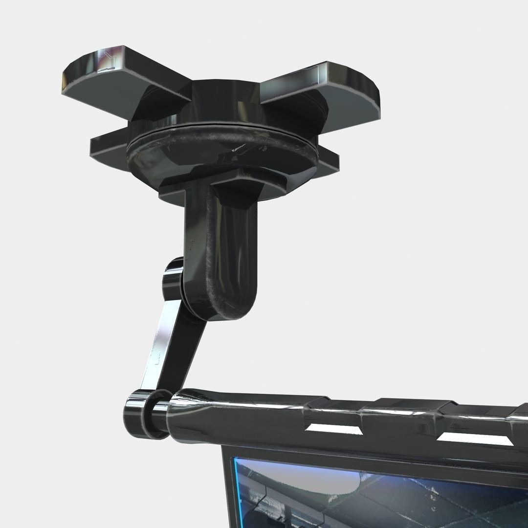 OPERATION AND COMMAND CENTER Low-poly 3D model_15