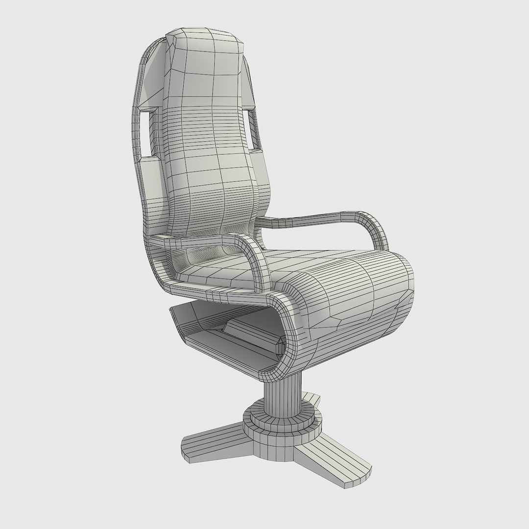 OPERATION AND COMMAND CENTER Low-poly 3D model_24