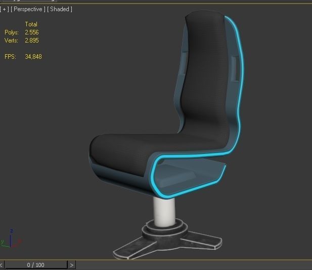 OPERATION AND COMMAND CENTER Low-poly 3D model_20