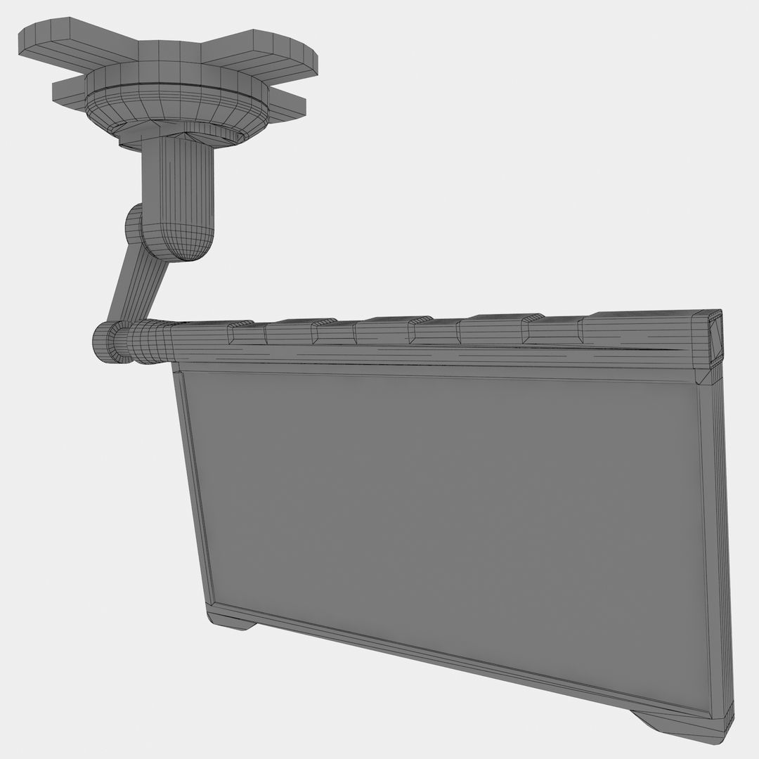 OPERATION AND COMMAND CENTER Low-poly 3D model_14