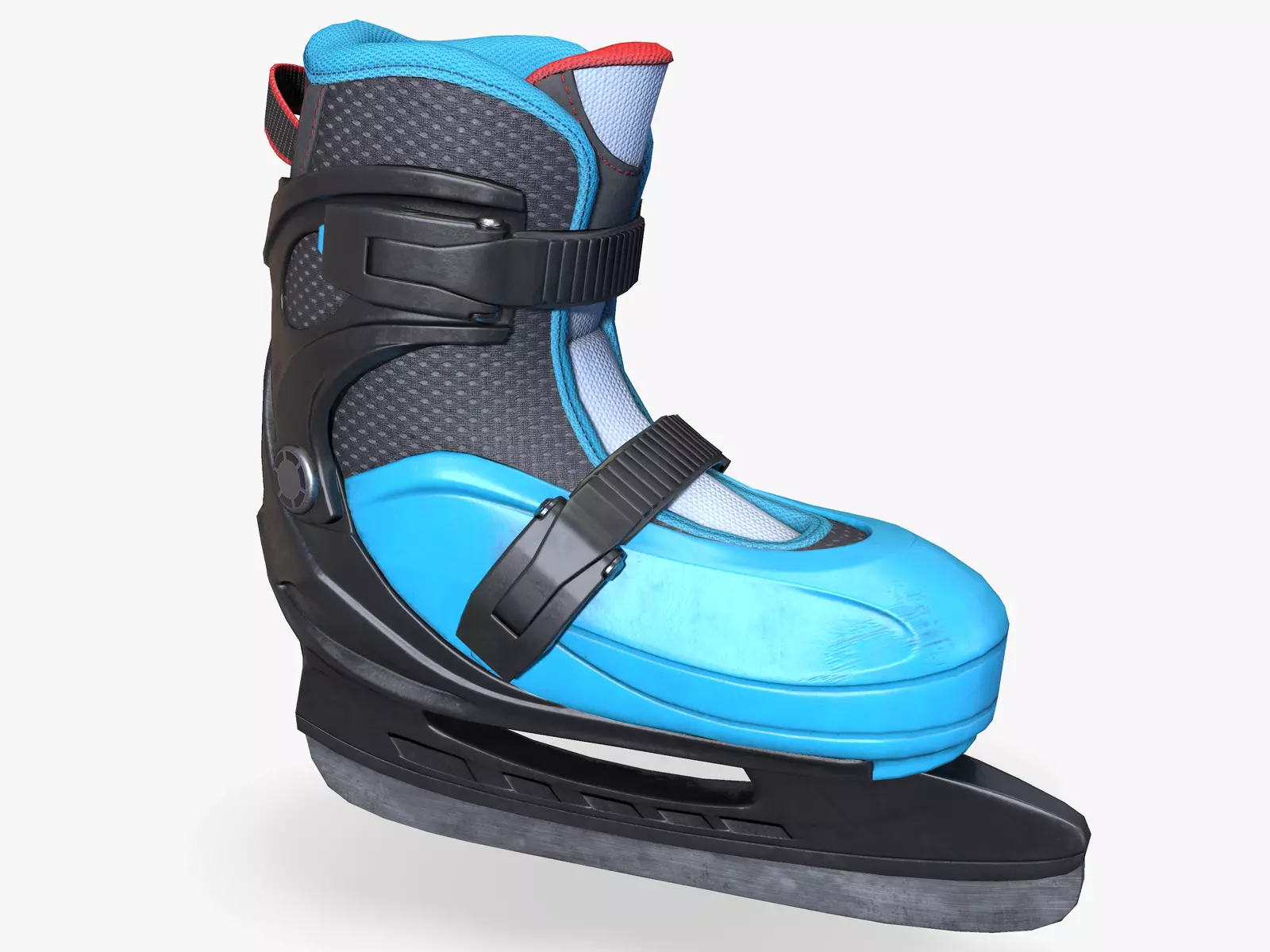 Ice-skate Lowpoly ice skate Low-poly 3D model
