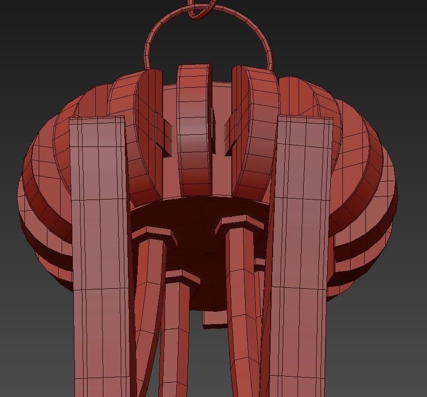 CURREY AND COMPANY COQUETTE CHANDELIER 3D model_2