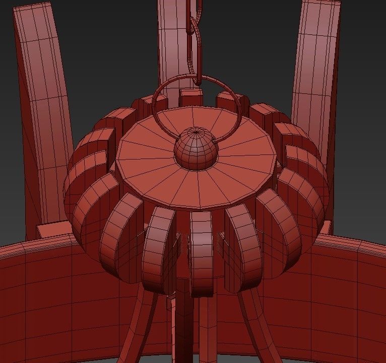 CURREY AND COMPANY COQUETTE CHANDELIER 3D model_7