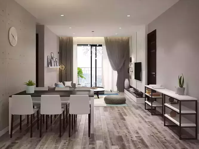 Living Room Dining Room