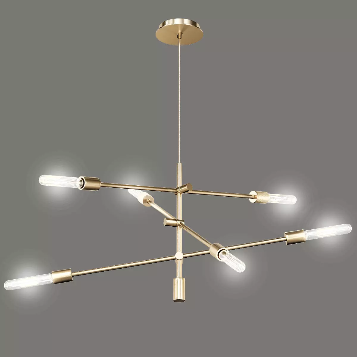 Mobile Chandelier 3D model_0