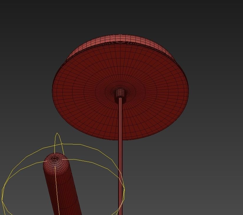 Mobile Chandelier 3D model_3