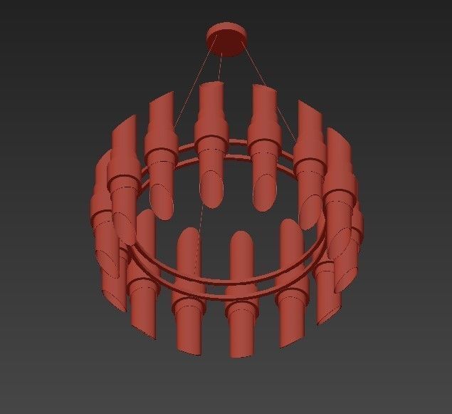 Modern Design and Living 3D model_2