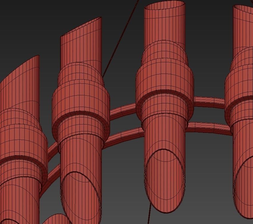 Modern Design and Living 3D model_5