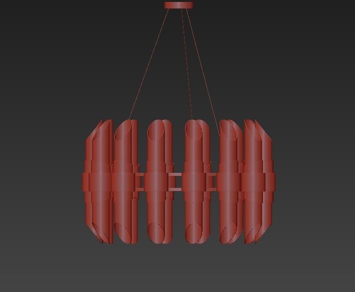 Modern Design and Living 3D model_1