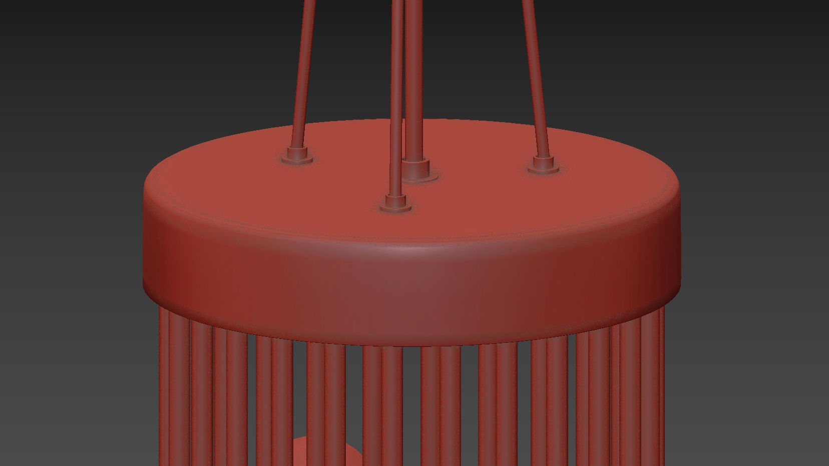 AVA - Modern Nordic Spiral Chandelier 3D model_4