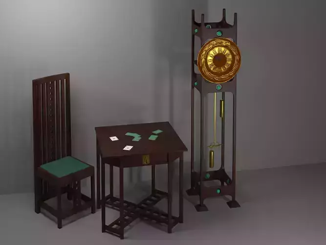 Furniture set in Glasgo-style