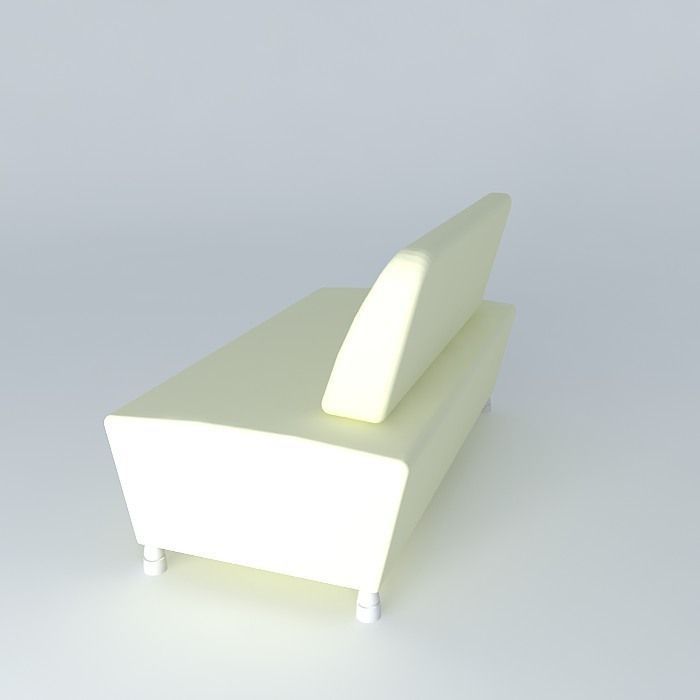 Modern sofa Free 3D model_1