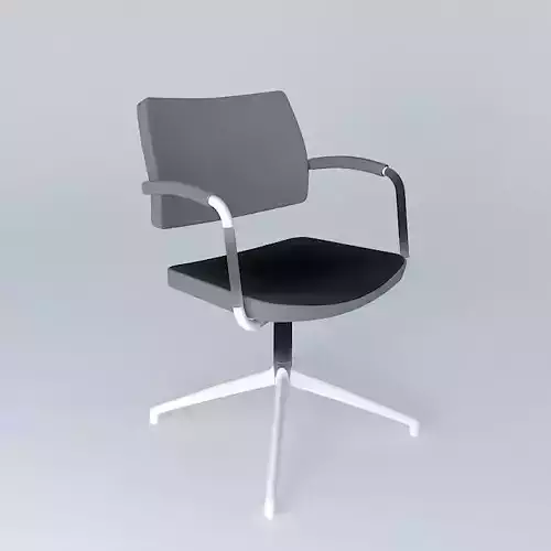 Modern black chair