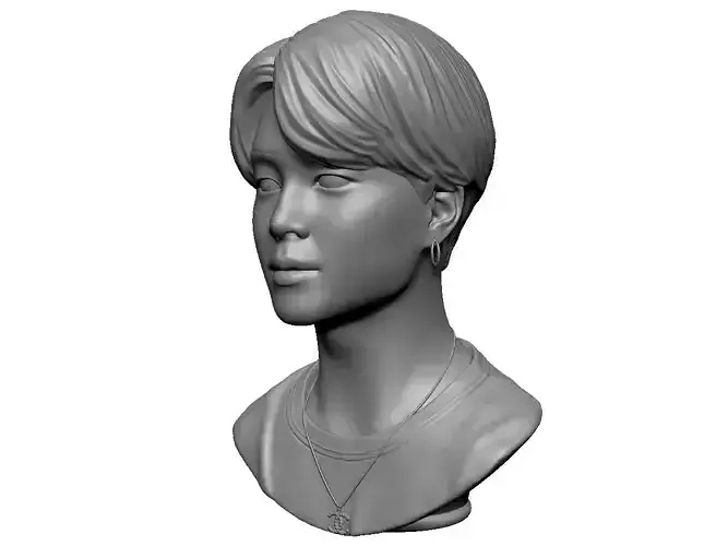 BTS Jimin 3D print model