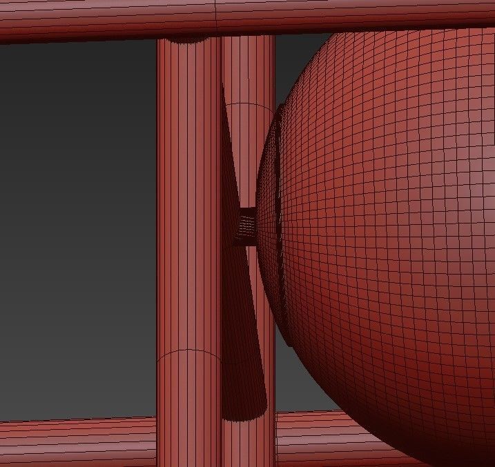 GOLD Hanging 3D model_5