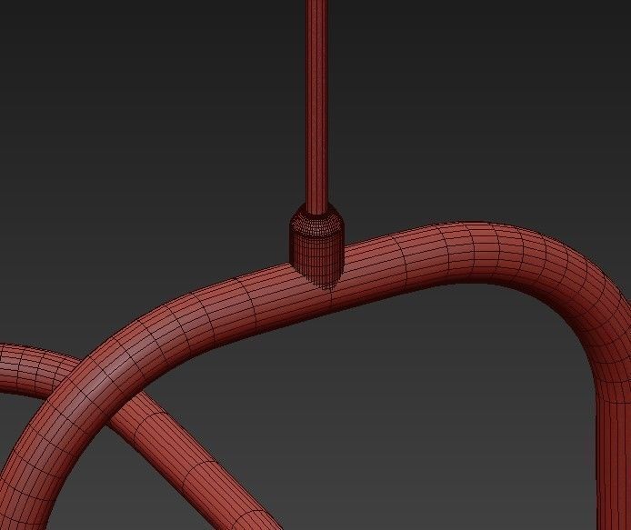 GOLD Hanging 3D model_6