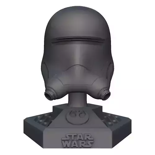 Star Wars Flame Helmet