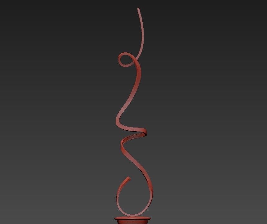 Led Floor Lamp 3D model_1