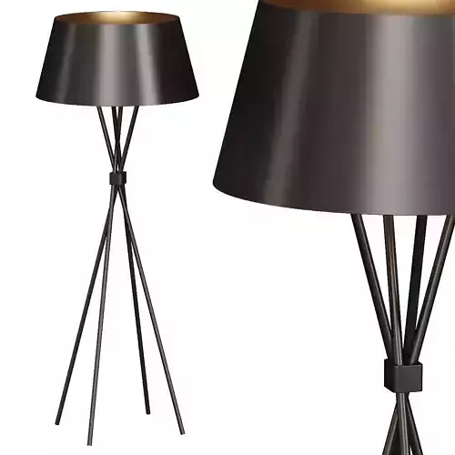 Black Metall Lamp