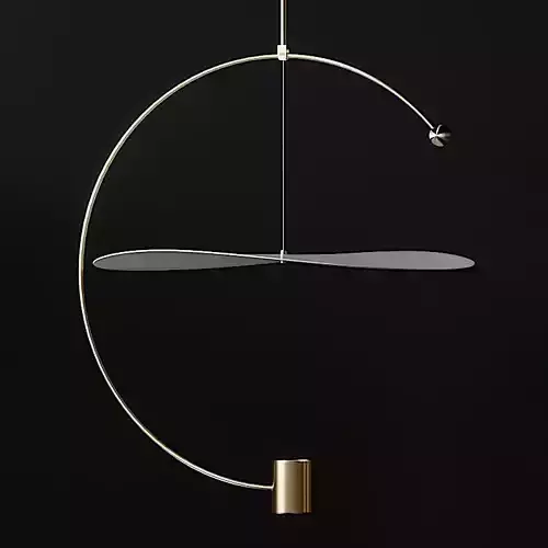 Ladies and Gentlemen FLOAT ROUND Pendant Light 3D model