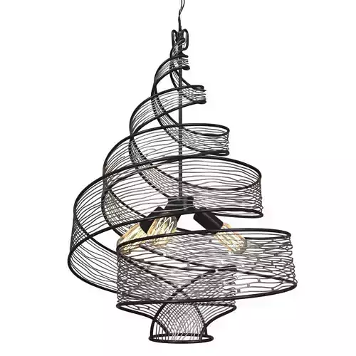 FLOW 3LT TWIST PENDANT by Varaluz