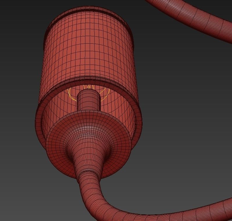 LARGE ONE TIER CHANDELIER 3D model_6