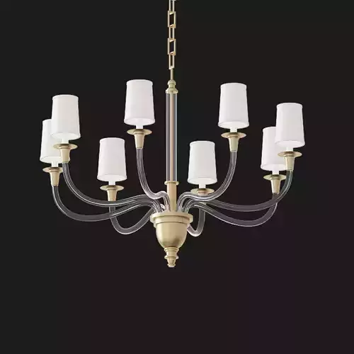 LARGE ONE TIER CHANDELIER