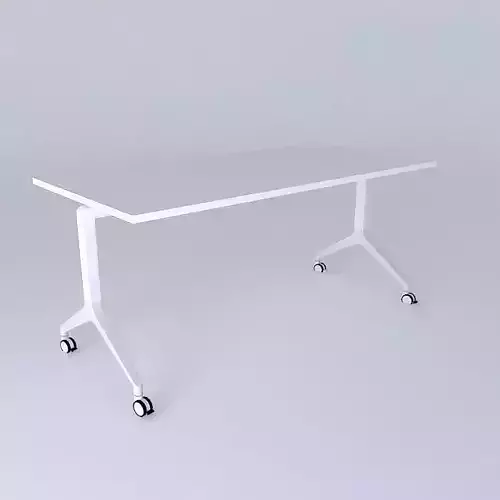 Office white table
