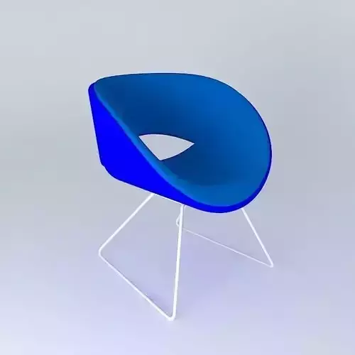 Modern blue chair