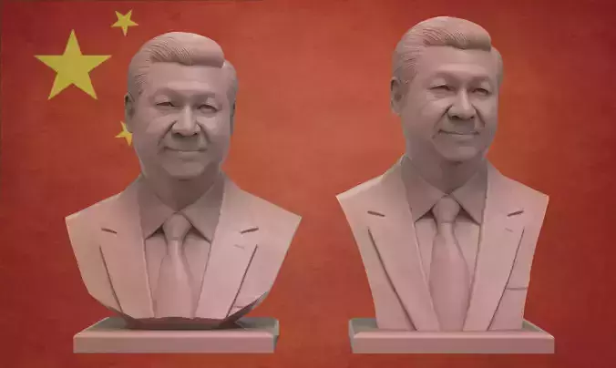 Xi Jinping 3D print model 3D print model
