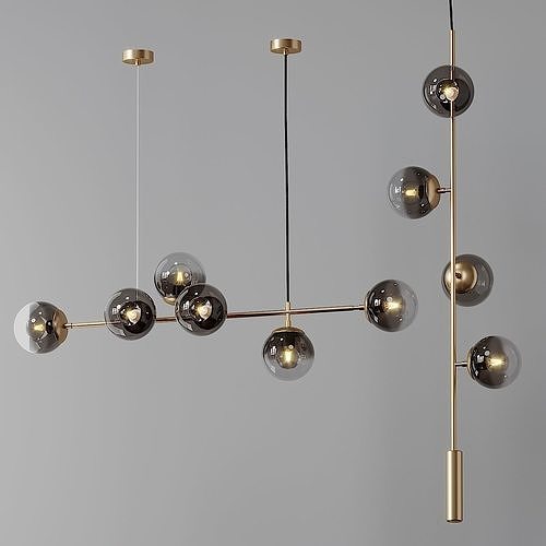 Modern Horizontal and Vertical Lighting 3D model