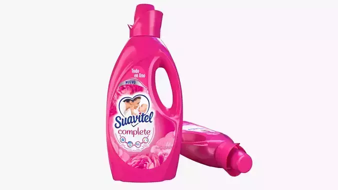 SUAVITEL Softener bottle 3D model