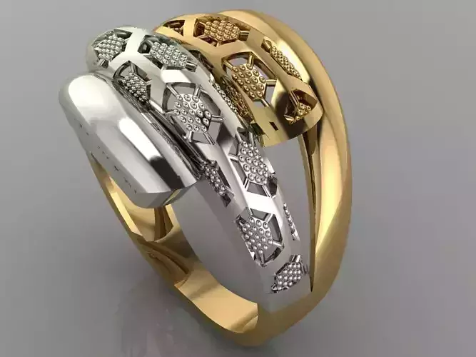 GC GOLD Y0088- Ring 3D print model 3D print model