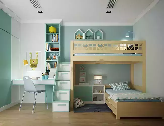  Twins Bedroom