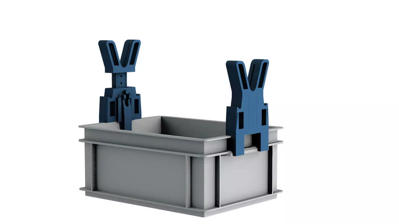 Add-on Rako Boxes - Gun holder 3D print model