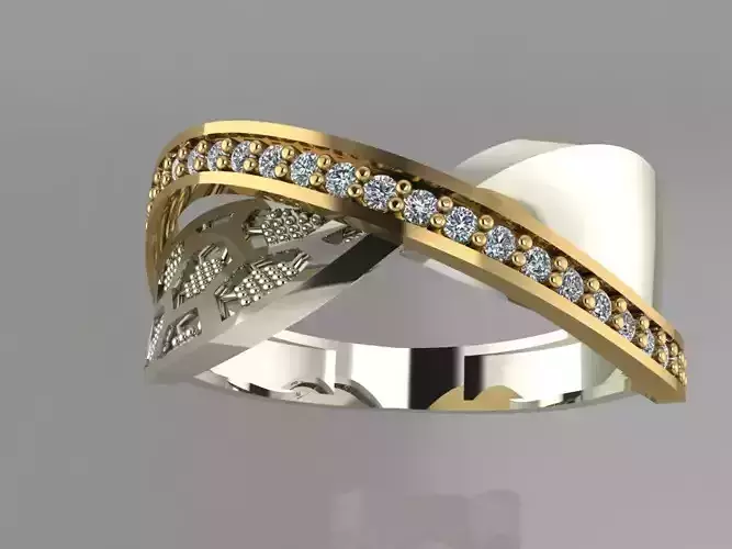 GC GOLD Y0091- Ring  3D print model