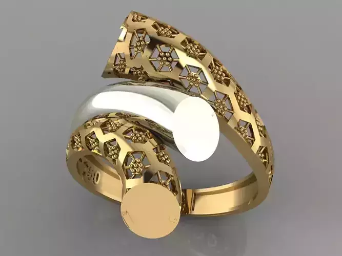 GC GOLD Y0093- Ring  3D print model