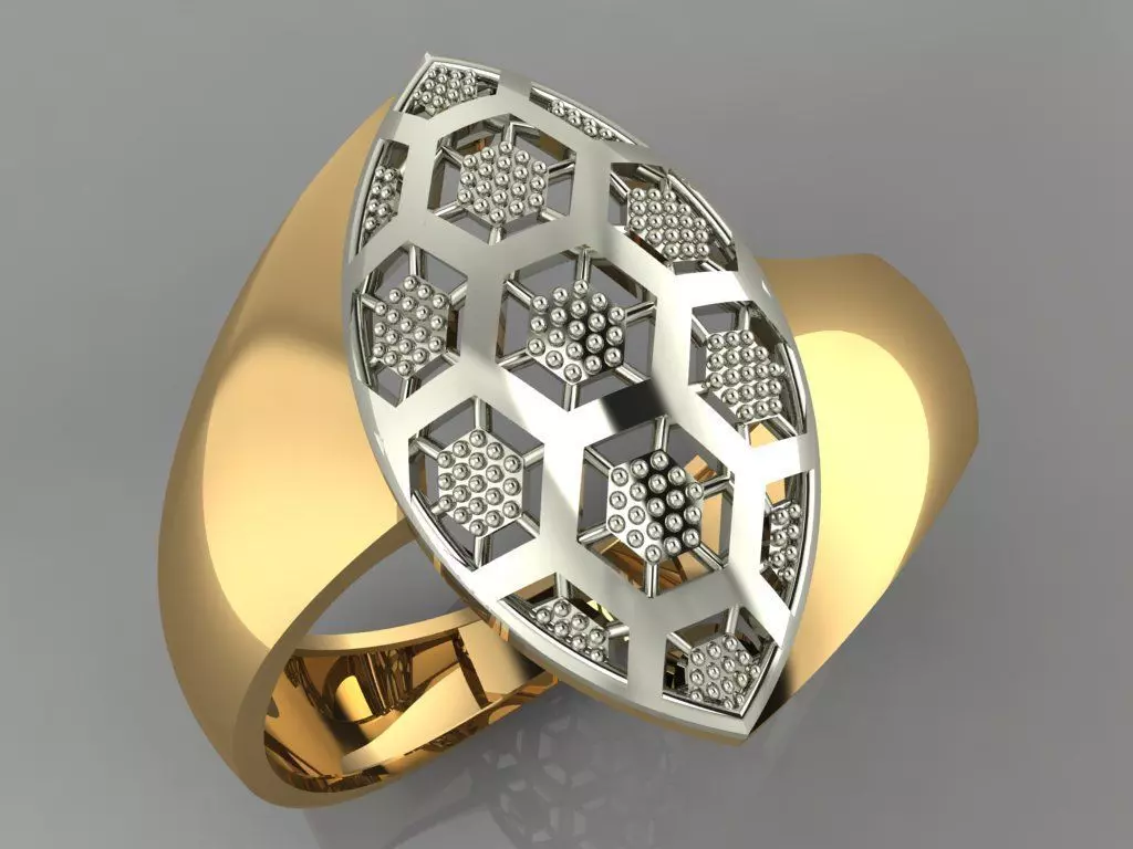 GC GOLD Y0094- Ring  3D print model_0