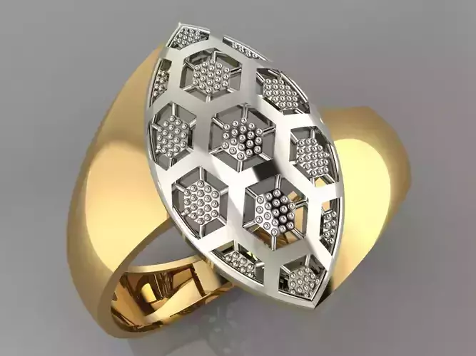 GC GOLD Y0094- Ring  3D print model