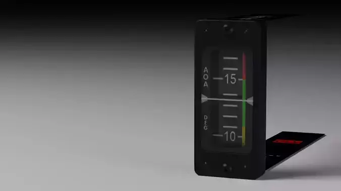 F16 Angle Of Attack Indicator - AOA 3D model